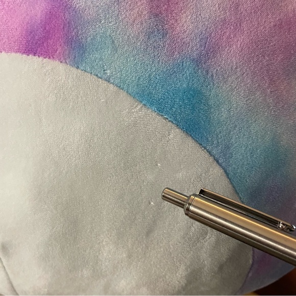 SOLD Squishmallow Hallie The Narwhal 12” Pink & Blue Tie Dye 2021 Retired NWT - Picture 10 of 10